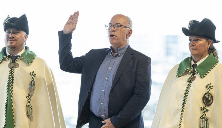 Stéphane Jayet prête serment