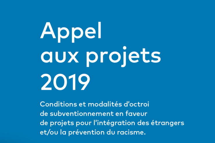 Couverture de la brochure Appel aux projets