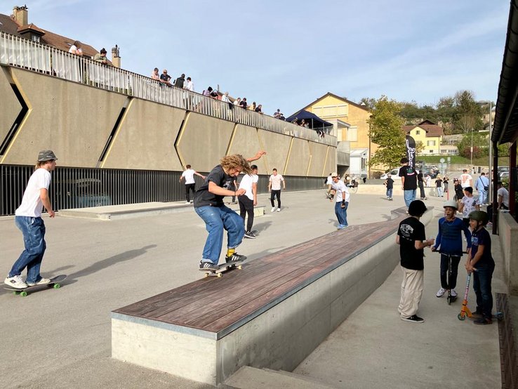 Skate urbain de La Sarraz