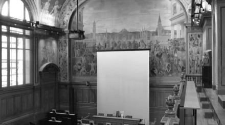 Aula du Palais de Rumine Lausanne rénovation