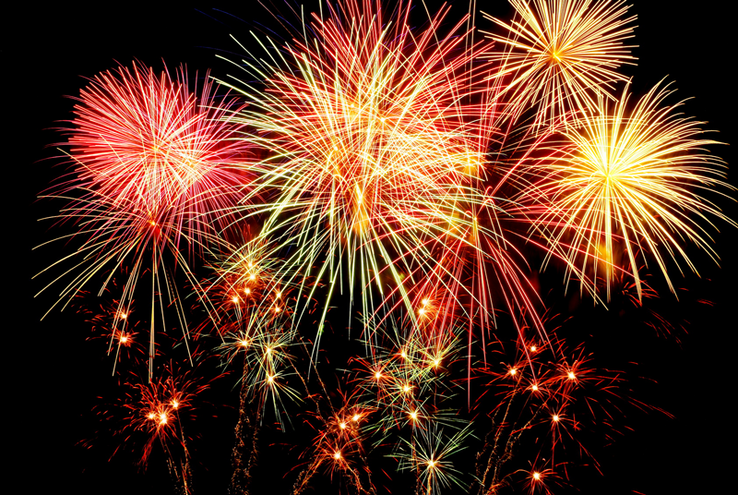 feux d'artifice