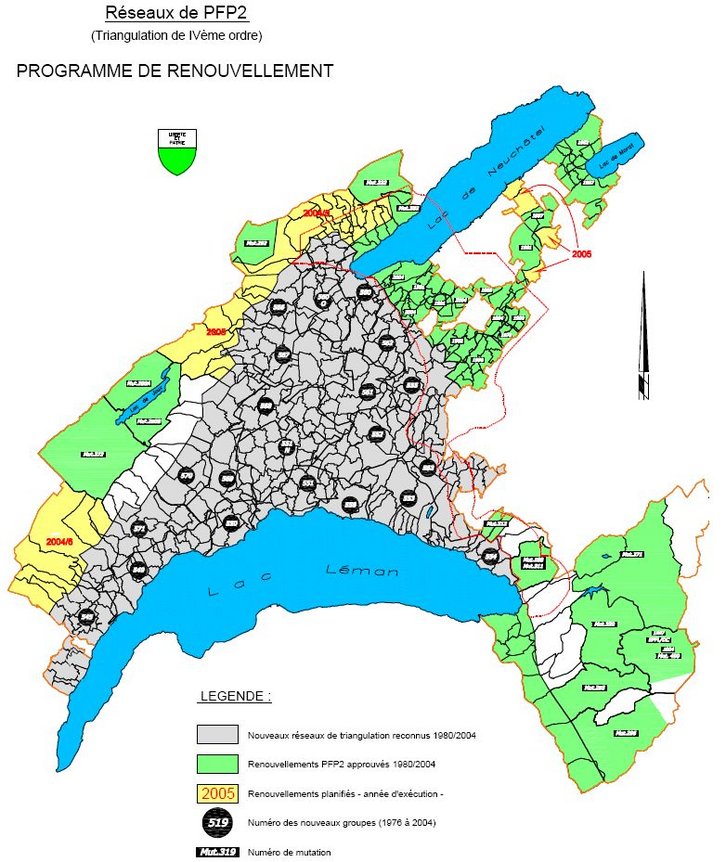 Programme de renouvellement. Cliquer pour agrandir l'image Programme de renouvellement - Réseau PFP2