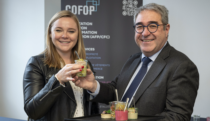 Valérie Dittli et Frédéric Borloz