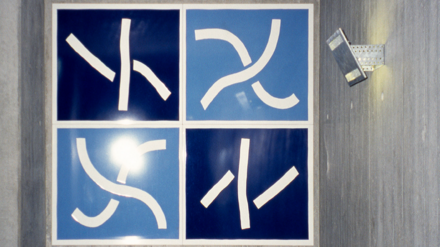 gymnase de la Cité Mercerie Lausanne panneaux artistiques