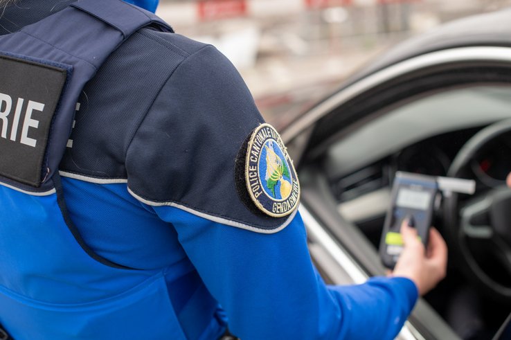 Contrôle circulation éthylotest