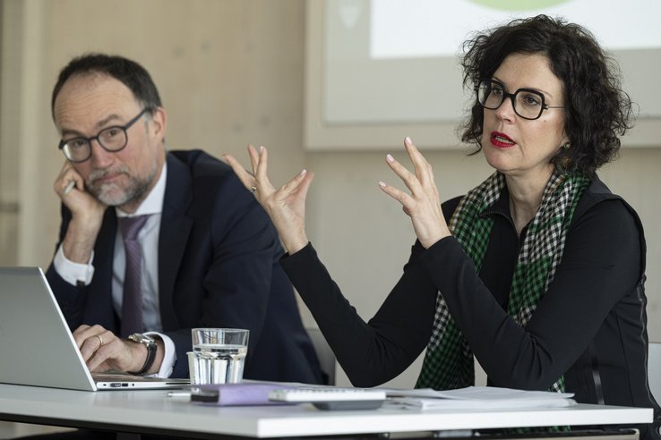 Image de la conférence de presse,