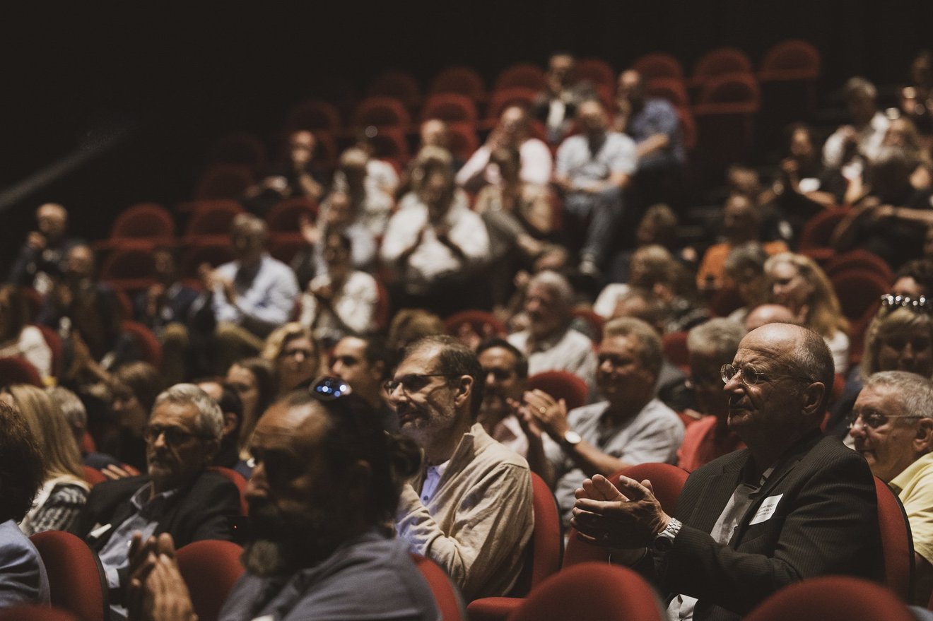 Spectateurs de la conférence