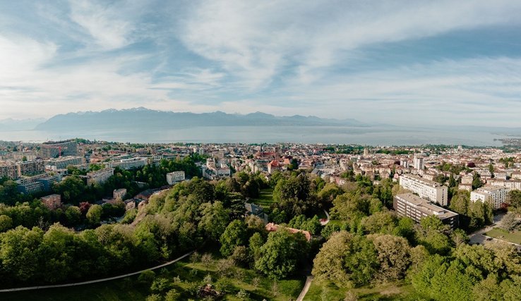 Vue de Lausanne