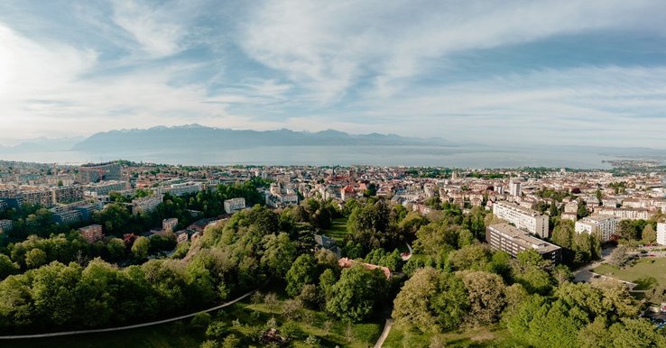 Vue de Lausanne Vue de Lausanne