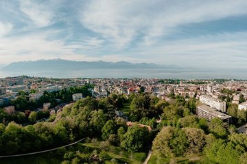 Vue de Lausanne