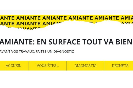Un nouveau site internet pour l'amiante