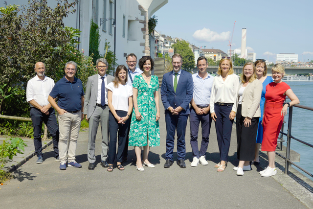 Photo du CE Vaudois et de Bâle-Ville
