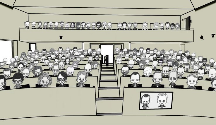 Dessin représentant le plénum