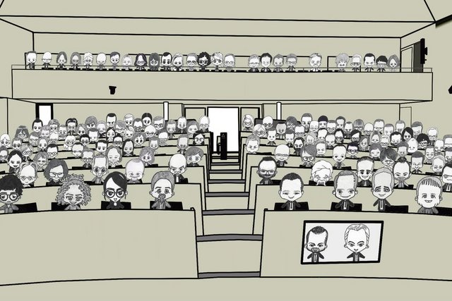 Dessin représentant le plénum