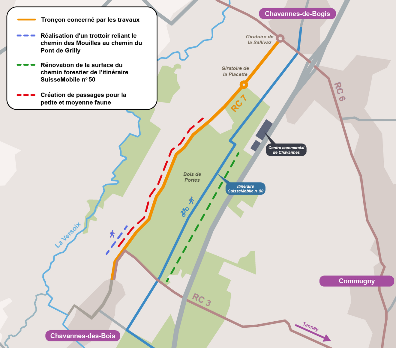 RC 3-7_Amenagements projetés_infographie