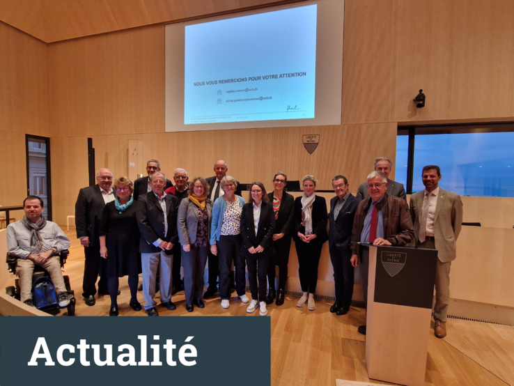 Photo de groupe des président-e-s d'avant