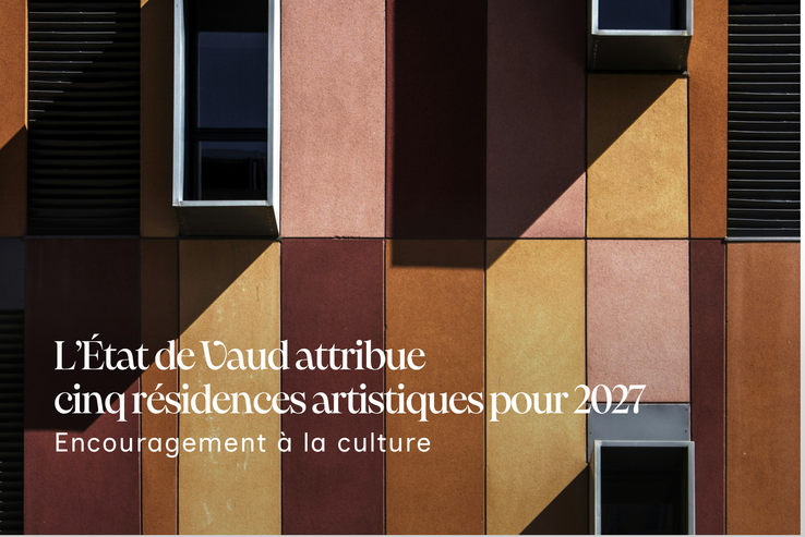 L'Etat de Vaud attribue cinq résidences artistiques pour 2027