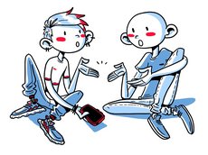 Image de prévention de l'addiction aux jeux d'argent, collaboration expérimentale 