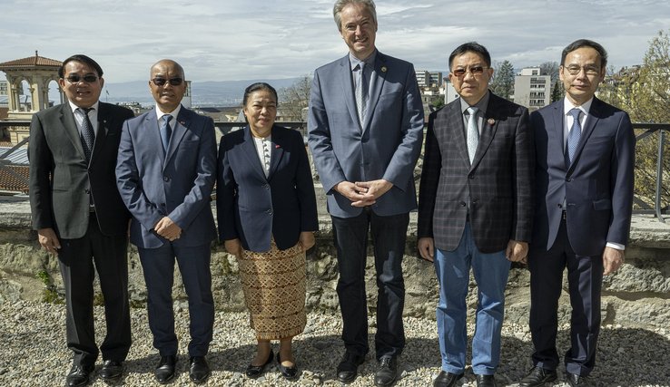 Visite de la délégation du Laos au Grand Conseil