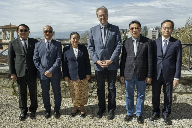 Etat de Vaud Visite de la délégation du Laos au Grand Conseil