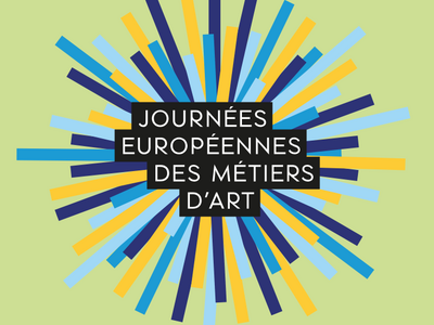 Image du logo 2026 des JEMA, la couleur de l'année est le vert pastel