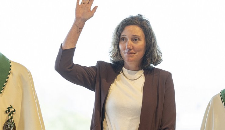 Chloé Besse prête serment devant le plénum