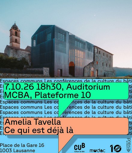 conférence Amelia Tavella 7.10.2026