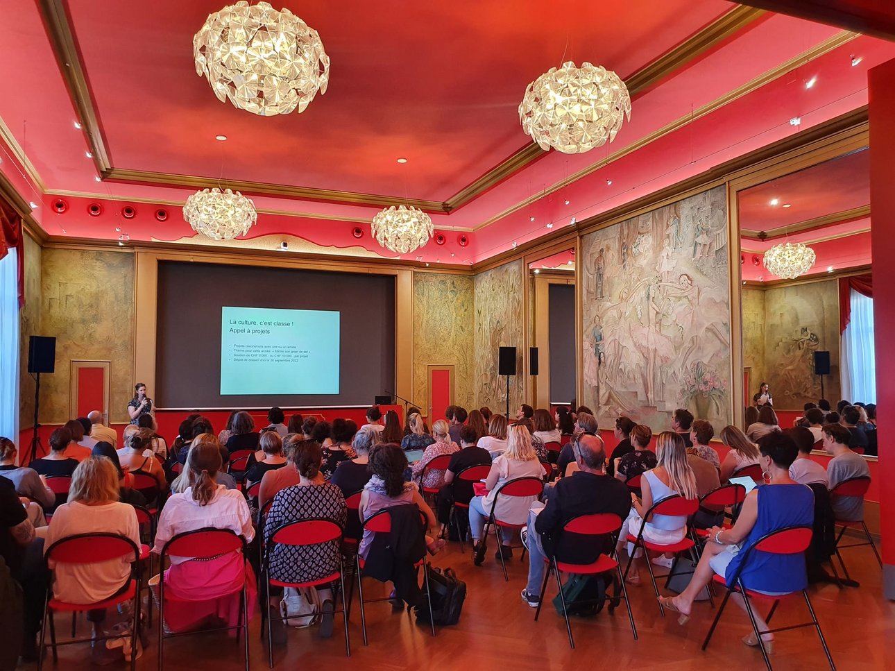 Rencontre Culture-Ecole 2022, à l'Opéra de Lausanne