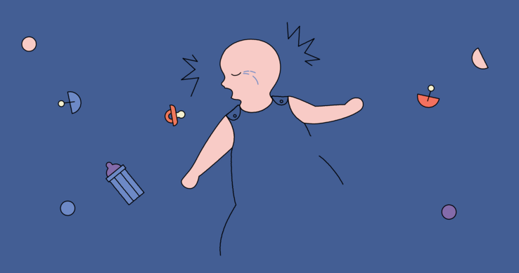 logo de la campagne "bébé pleure ? Restez zen"