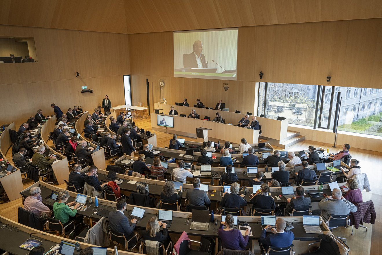 Grand Conseil vaudois mardi 11 novembre 2025. ARC Jean-Bernard