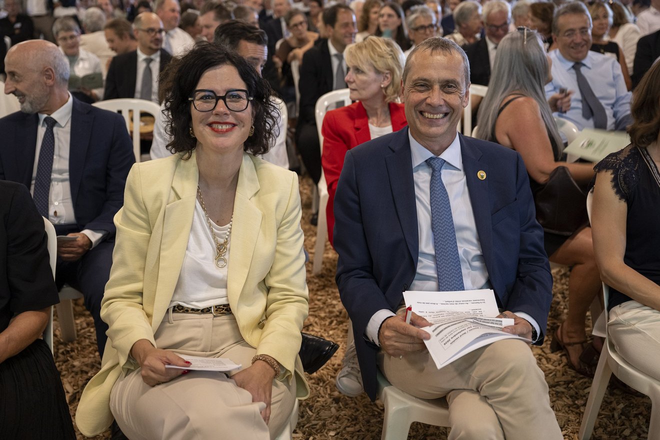 Réception présidentielle de Patrick Simonin