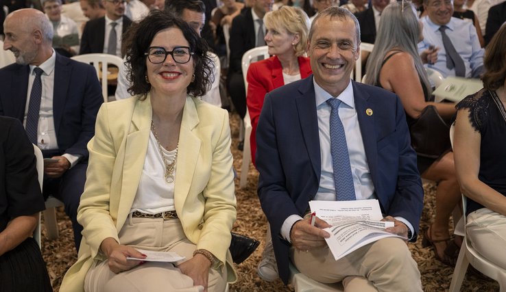 GRAND CONSEIL VAUD Réception du président