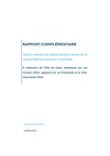 rapport au format PDF