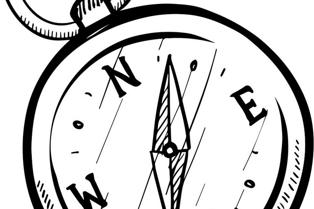 Image d'une boussole.