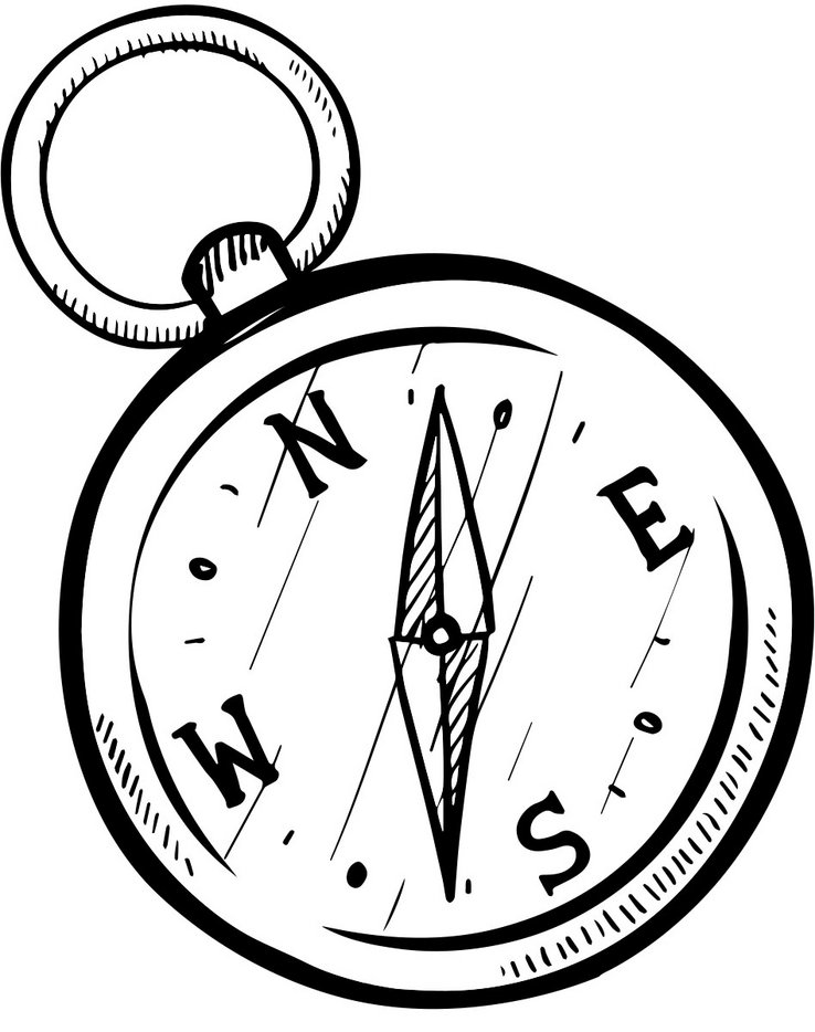 Image d'une boussole.