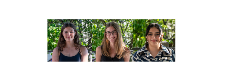 Kate, Charlotte et Clara