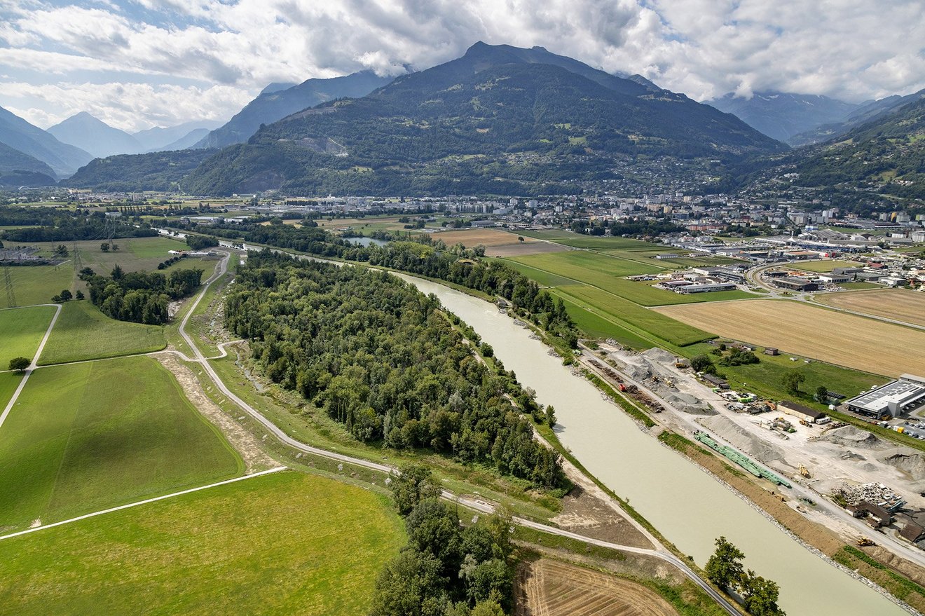 Fin des travaux de la 3e correction du Rhône dans le Chablais vaudois