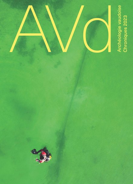Plongeur et pirogue, couverture AVd Chroniques 2023