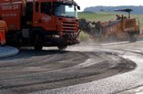 Septembre 2017 - Route Penthaz - Giratoire Centre - Rabotage à zéro pour améliorer la liaison entre couches