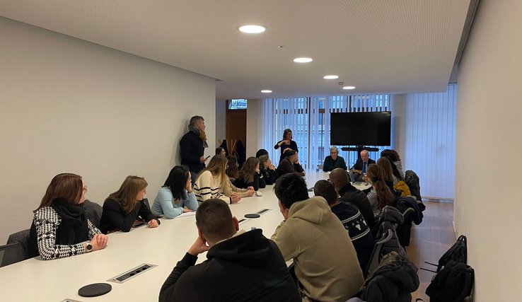 Visite de l'ARPIH au Parlement