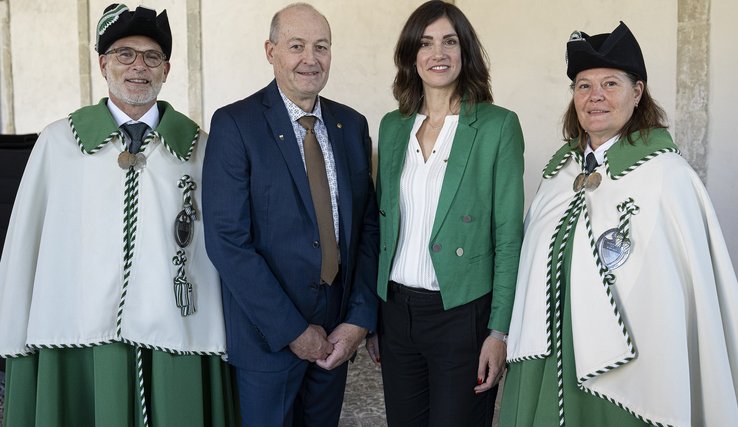 GRAND CONSEIL VAUD Assermentation de Mme Perrudet et de M Bucher