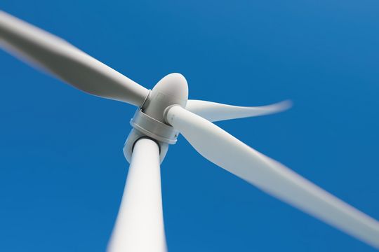 Pales d'une éolienne 