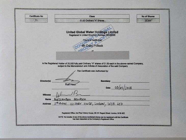 Certificat