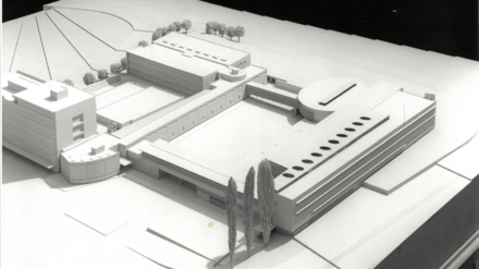 Centre de la police cantonale vaudoise Blécherette maquette CB3