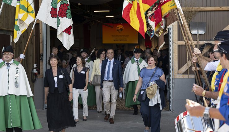 GRAND CONSEIL VAUD Réception du président
