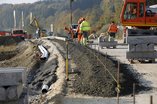 Octobre 2015 - Route de la Plaine - Pose des bordures