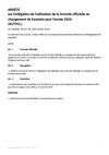 Arrêté - texte intégral au format PDF