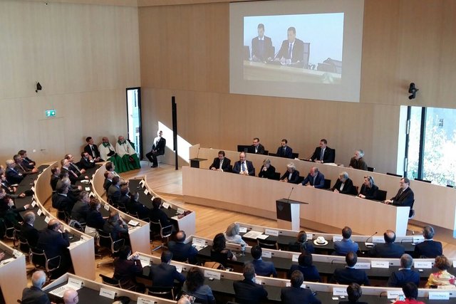 Le parlement lors de son inauguration, en 2017