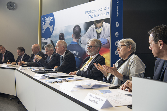 Photogrpahie de la conférence de presse annuelle