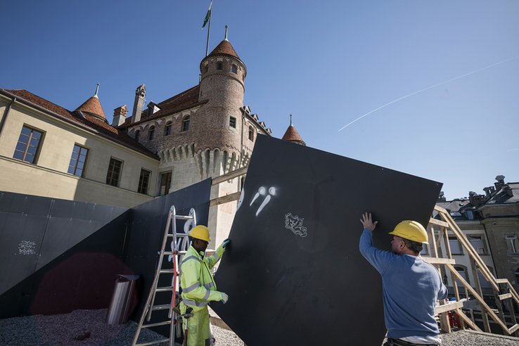 Photo du Château Saint-Maire à la fin des travaux[ARC Sieber]